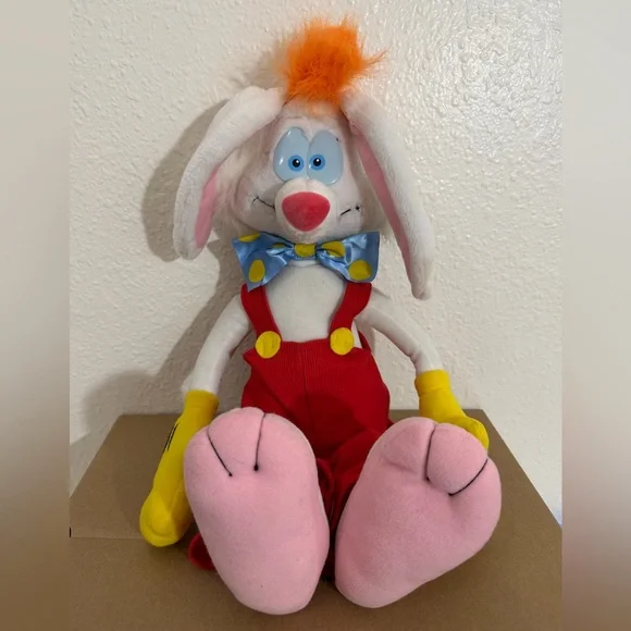 vintage 1988 plush doll of Roger Rabbit - Picture 1 of 6